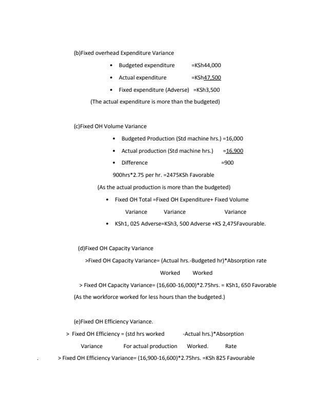 Page 2 – BAC 300: Management Accounting 1 Assignment With Answers – Kenyaplex
