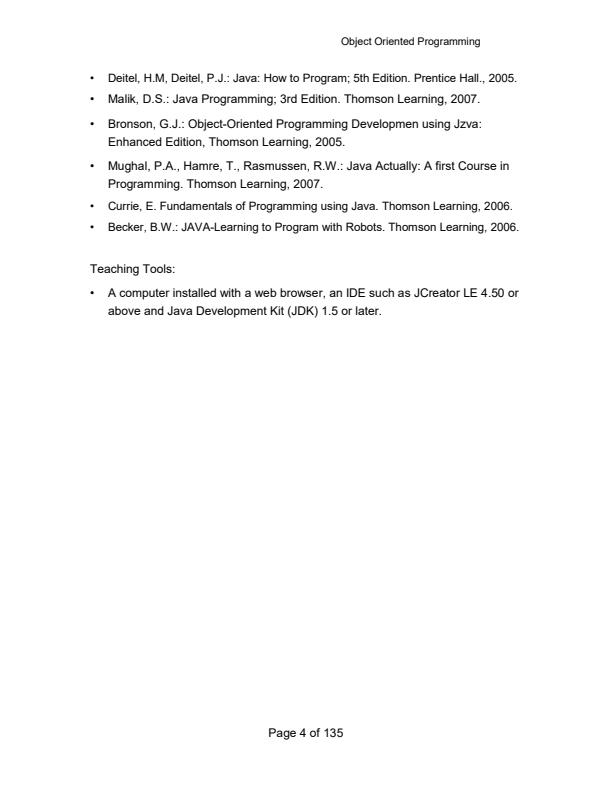 Page 3 – CISY 111: Object Oriented Programming (Using Java) Notes – Kenyaplex