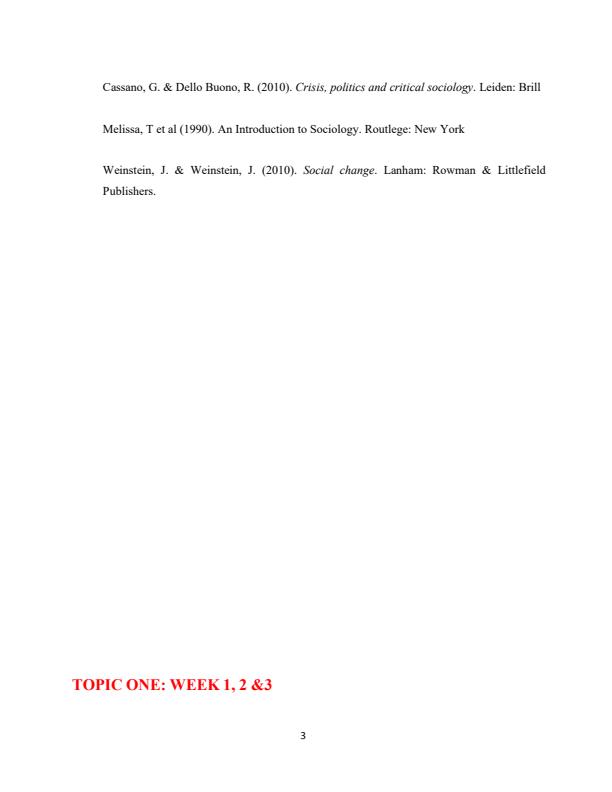 Page 3 – SOST 131: Introduction to Sociology Notes – Kenyaplex