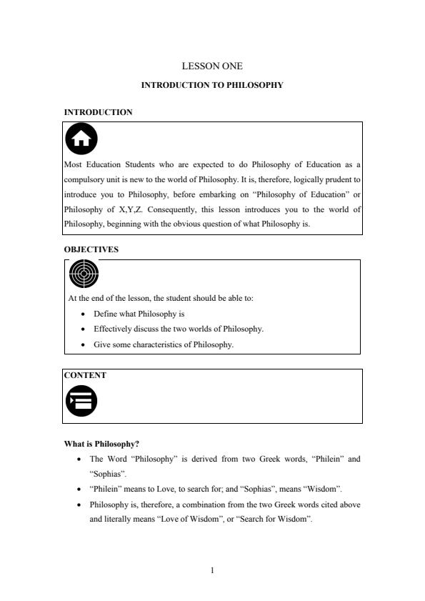 Page 1 – EFN 302: Philosophy of Education Notes – Kenyaplex