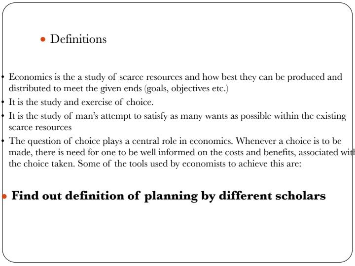 Page 2 – EMP 403: Economics of Education and Educational Planning Notes – Kenyaplex