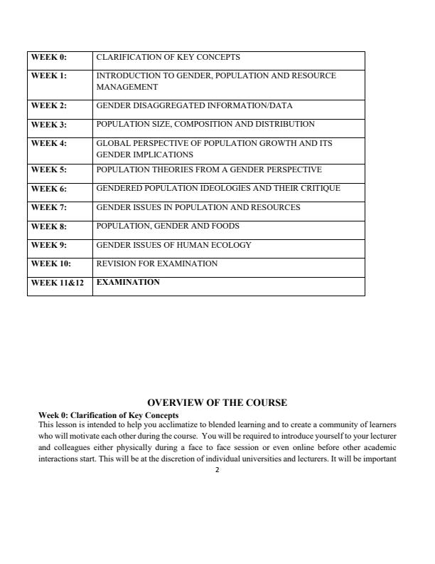 Page 2 – AGD 403: Gender, Population and Resource Management Notes – Kenyaplex