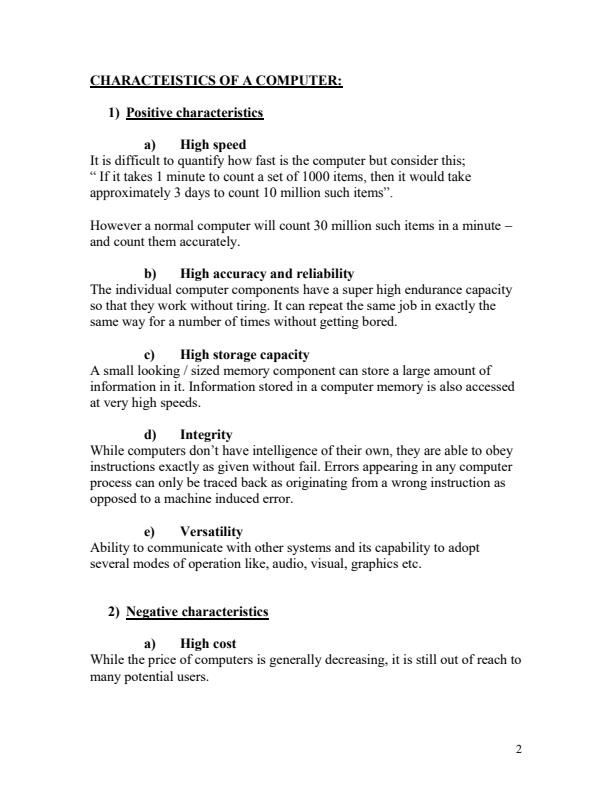 Page 2 – GS 102: Computer Literacy Notes – Kenyaplex