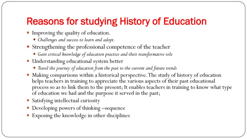 ED 102 History of Education Notes 10587