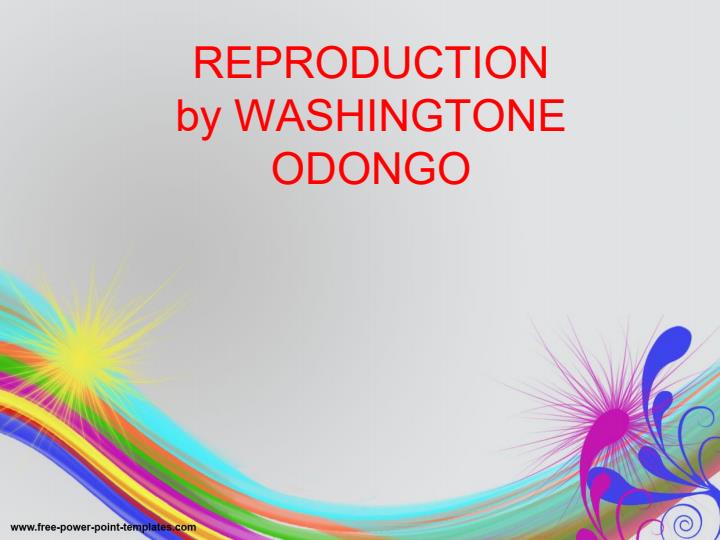Page 1 – Form 3 Biology: Reproduction in Plants and Animals - Cell Division Notes in PowerPoint – Kenyaplex