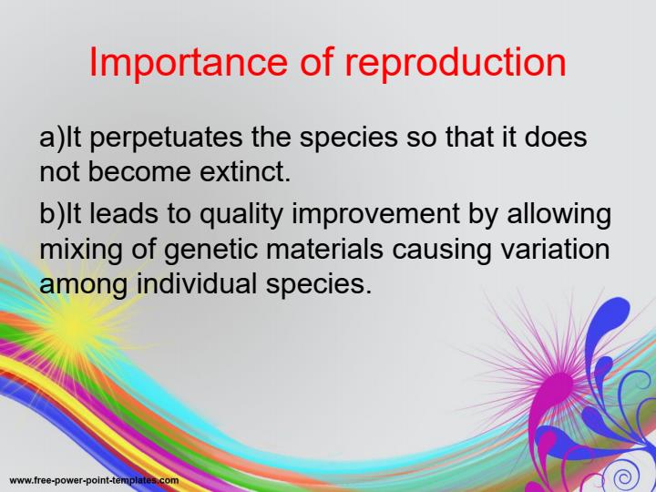 Page 3 – Form 3 Biology: Reproduction in Plants and Animals - Cell Division Notes in PowerPoint – Kenyaplex