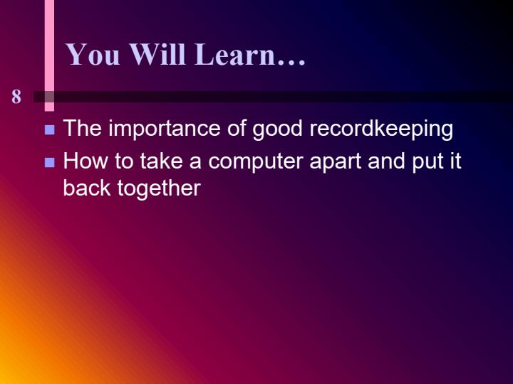 Page 3 – Operating System and Troubleshooting Fundamental Notes in PowerPoint – Kenyaplex