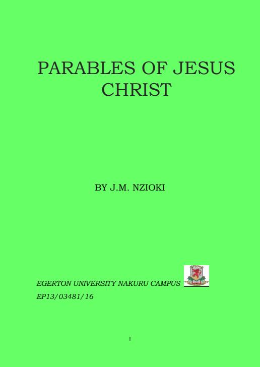 Page 2 – The Parables of Jesus – Kenyaplex