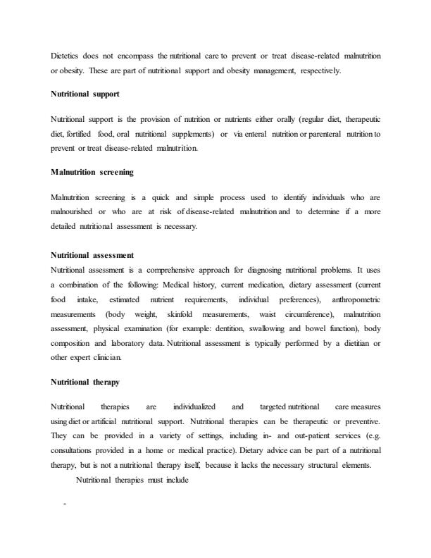 Page 2 – Diet Therapy Notes on Nutrition Support – Kenyaplex