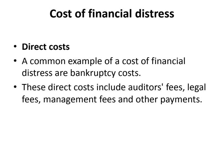 Page 3 – BAC 819 :Financial Analysis: Financial Distress Notes – Kenyaplex