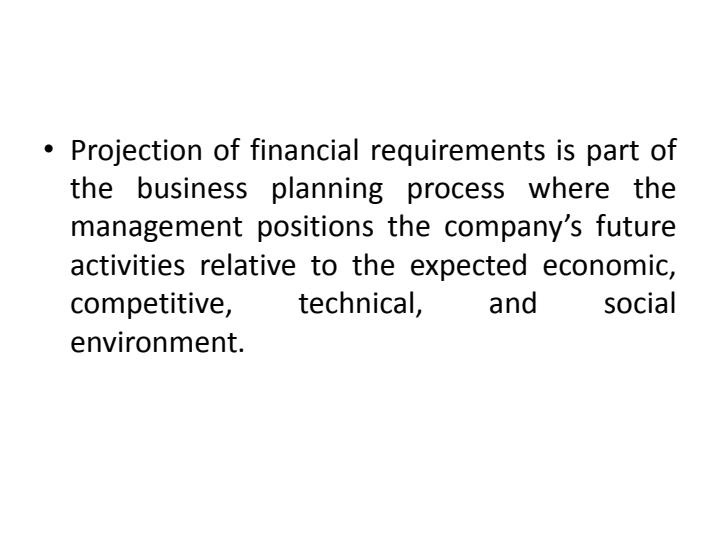 Page 3 – BAC 819 :Financial Analysis: Financial Forecasting Notes – Kenyaplex