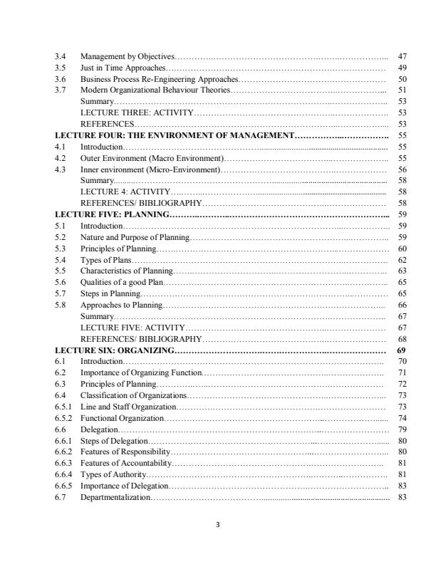 Page 2 – BBA 820: Management Functions Notes – Kenyaplex