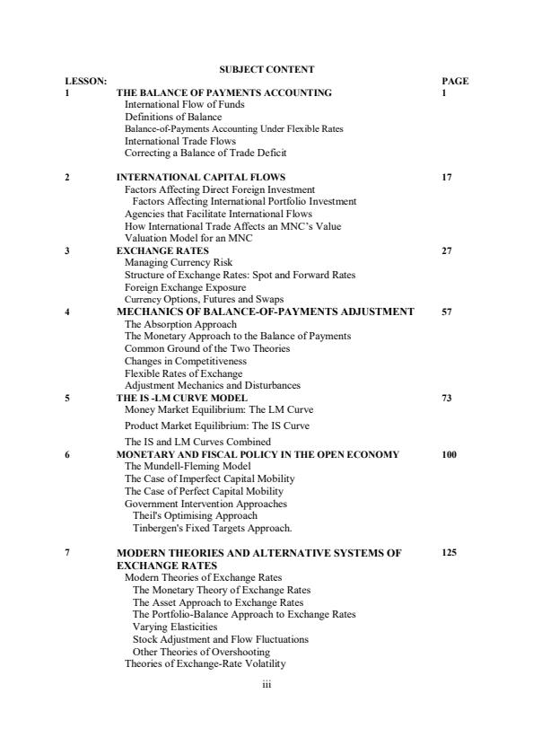 Page 3 – BAC 820: International Finance Notes – Kenyaplex