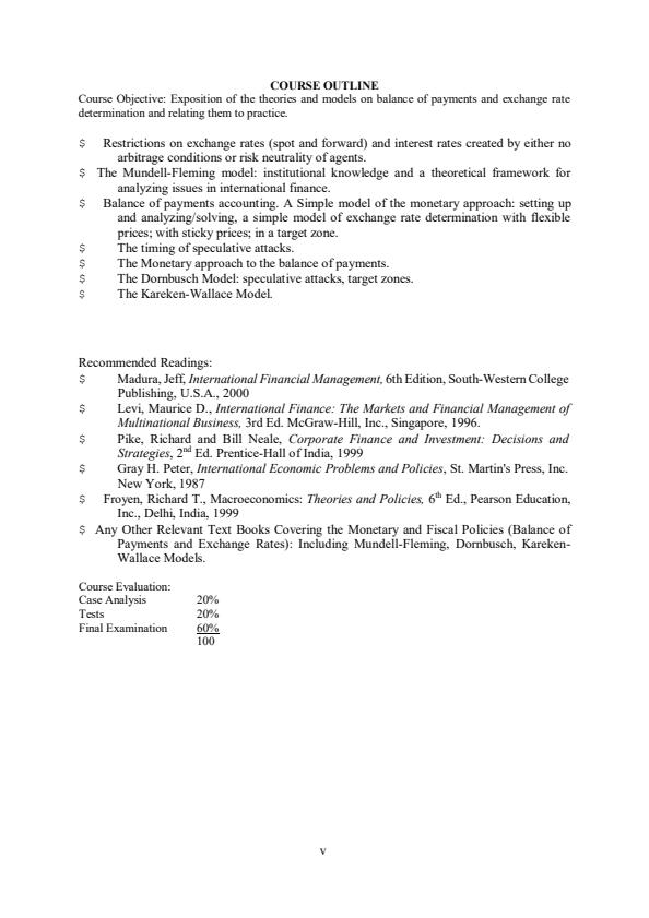 Page 5 – BAC 820: International Finance Notes – Kenyaplex