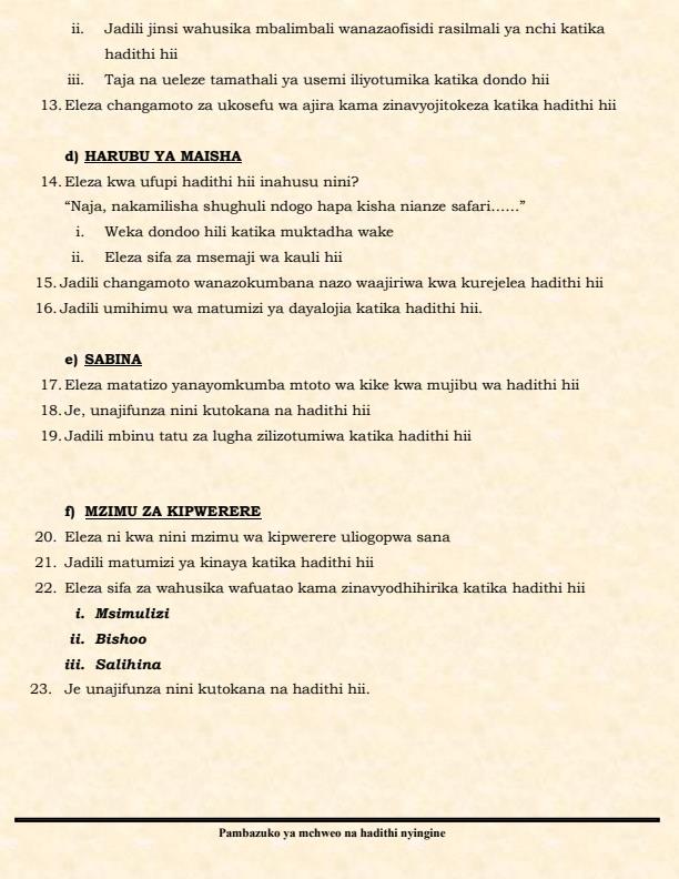 Page 2 – Maswali za mapambazuko ya mchweo na hadithi zingine – Kenyaplex