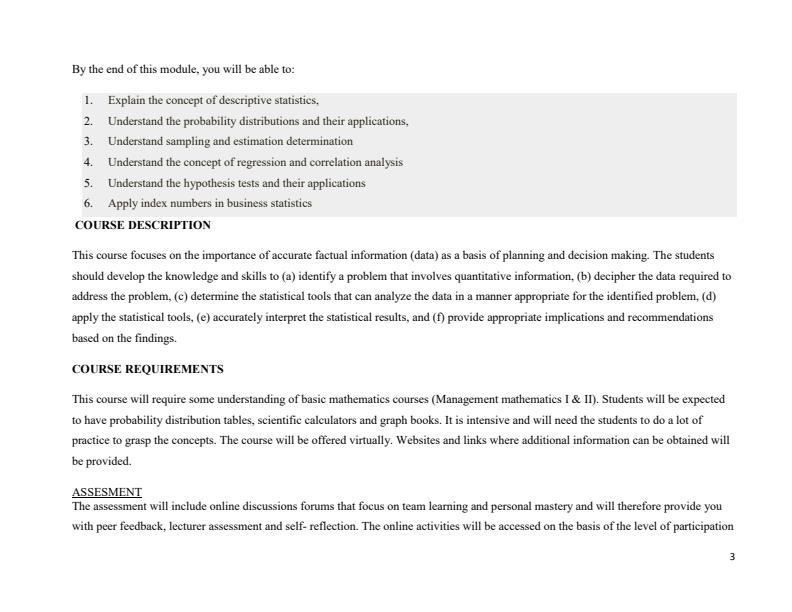 Page 2 – BMS 200: Business Statistics Notes – Kenyaplex
