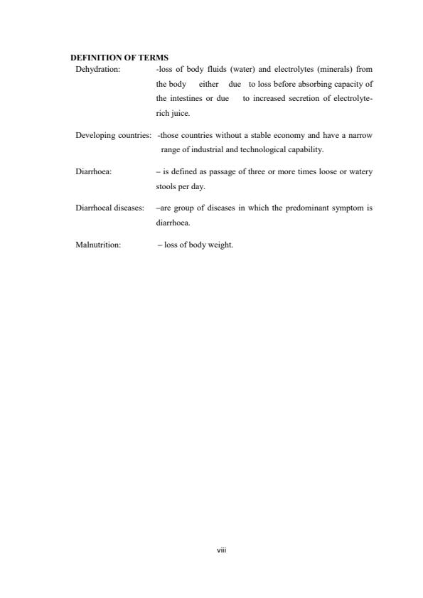 Page 4 – A study on factors contributing to diarrhea diseases among children aged 0-5 years in Migori county referral hospital – Kenyaplex