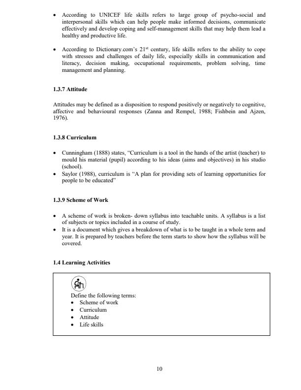 Page 3 – ECE 305: Social Studies for Early Childhood Education Notes – Kenyaplex