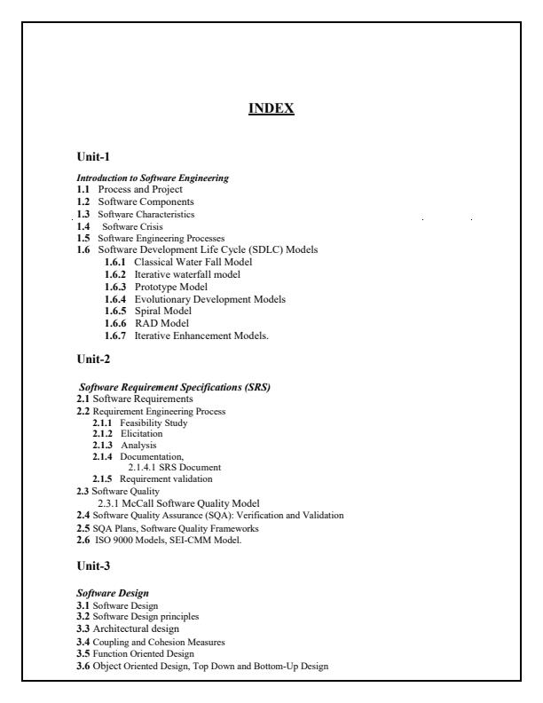 Page 2 – Diploma in Software Engineering Notes – Kenyaplex