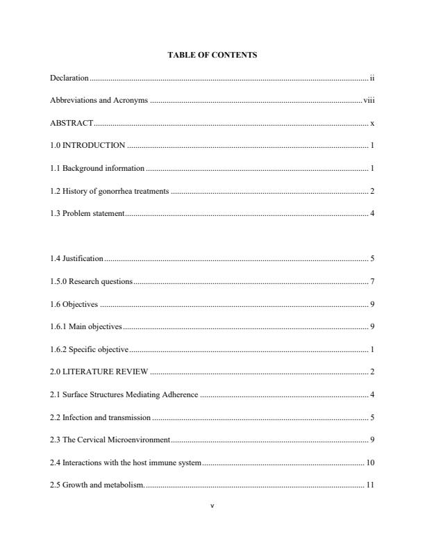 Page 5 – Evaluation of antimicrobial resistance of Neisseria gonorrhoeae isolates to various pharmaceutical drugs conducted in Kisumu County – Kenyaplex