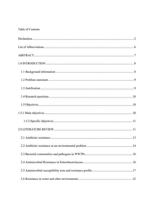 Page 3 – Characterization of drug-resistant bacterial isolates from Nambale sewerage treatment plants in Nambale Sub-County, Busia County – Kenyaplex