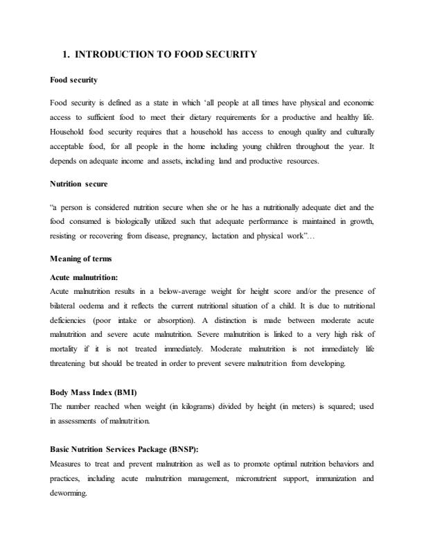 Page 2 – Food Security Notes – Kenyaplex