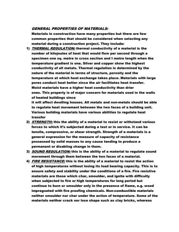 Page 2 – Construction Materials Notes – Kenyaplex