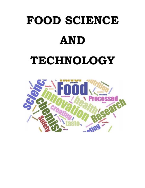 Page 1 – FOST 106: Food Science and Technology Notes – Kenyaplex