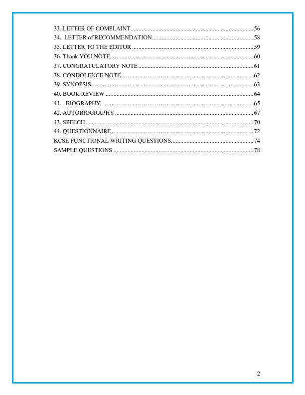 Page 2 – Functional Skills KCSE English Paper 1 Simplified – Kenyaplex