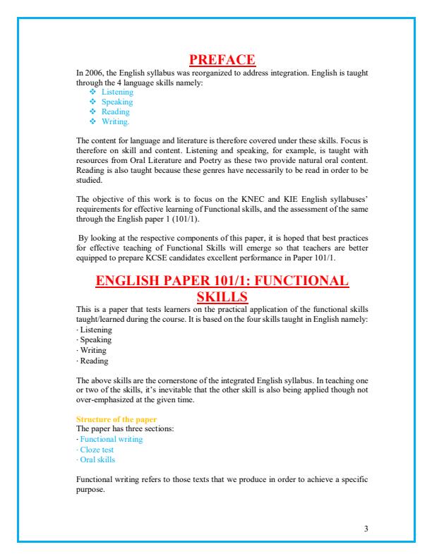 Page 3 – Functional Skills KCSE English Paper 1 Simplified – Kenyaplex