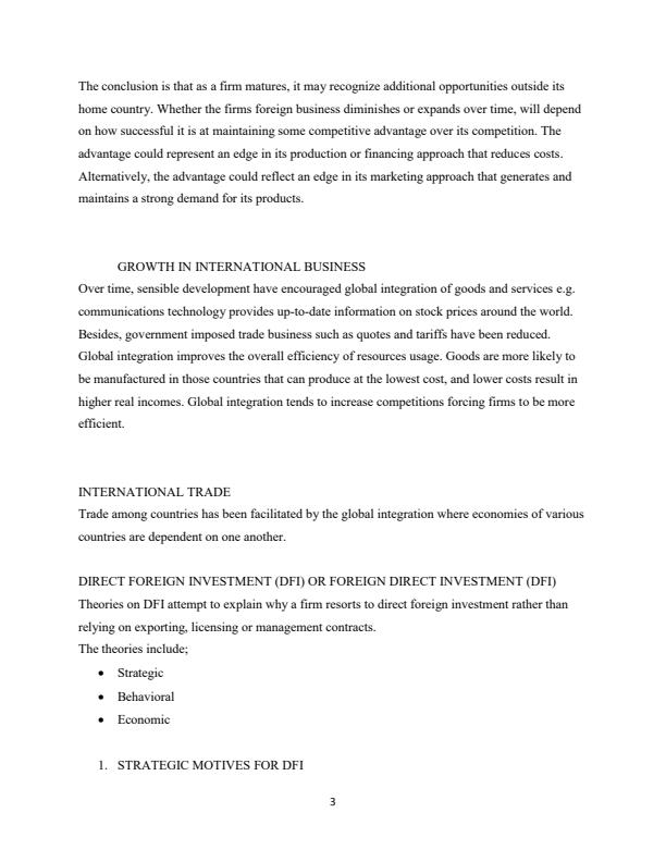 Page 3 – BBM 415 Multi-National/International Financial Management Notes – Kenyaplex