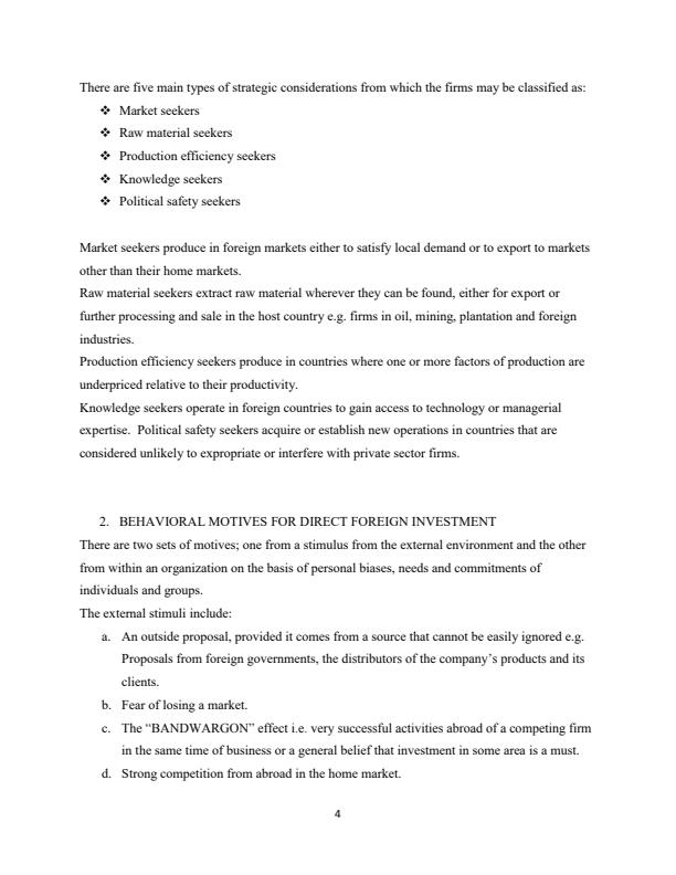 Page 4 – BBM 415 Multi-National/International Financial Management Notes – Kenyaplex