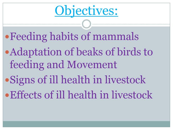 Page 2 – Class 8 Science: Animals PowerPoint Presentations – Kenyaplex