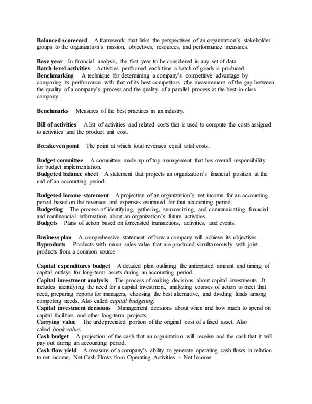 Page 2 – Managerial Accounting Notes – Kenyaplex