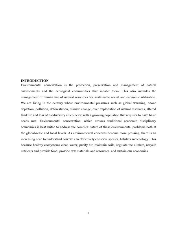 Page 1 – AGE 401: Environmental Conservation Notes – Kenyaplex