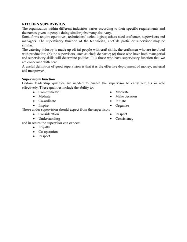 Page 1 – Food Production Notes – Kenyaplex