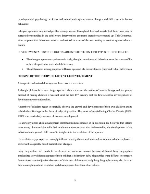 Page 3 – APS 106: Introduction to Life Cycle Development Notes – Kenyaplex