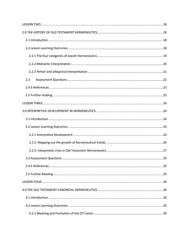 Page 2 – ARE 351: Old Testament Hermeneutics – Kenyaplex