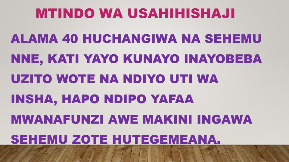 Page 1 – KCPE Insha: Vipengee vinavyotuzwa katika mtihani wa kitaifa na maelezo – Kenyaplex