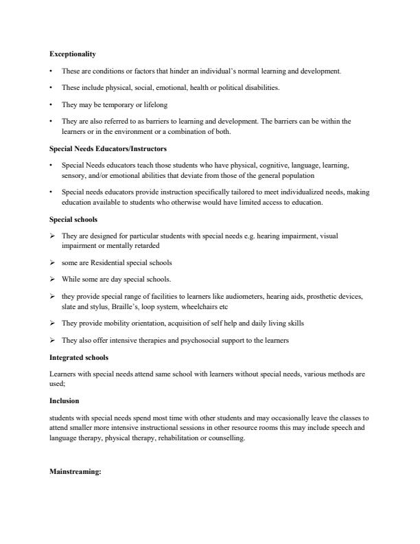 Page 3 – EPSC 421: Special Education Notes – Kenyaplex