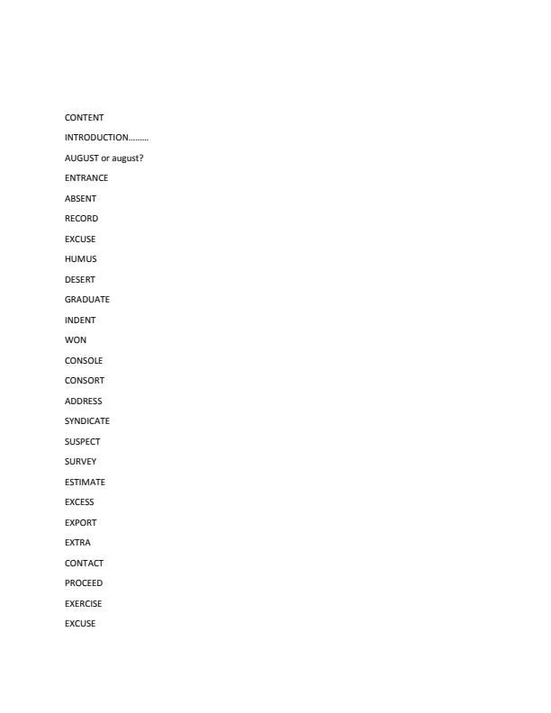 Page 1 – English Language Homographs – Kenyaplex