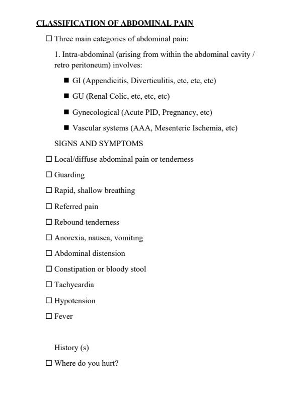 Page 4 – The Acute Abdomen Nursing Notes – Kenyaplex