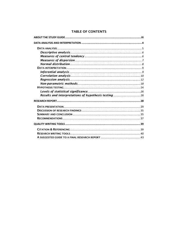 Page 1 – Data Analysis and Research Reporting: A Practical Guide  – Kenyaplex