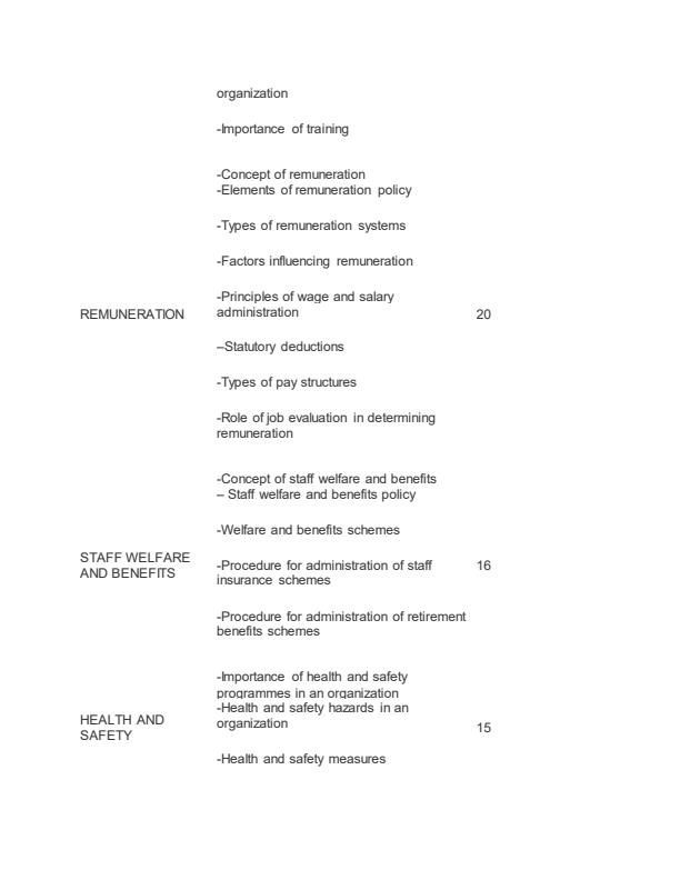 Page 2 – Theory and Practice of Human Resource Management Notes – Kenyaplex