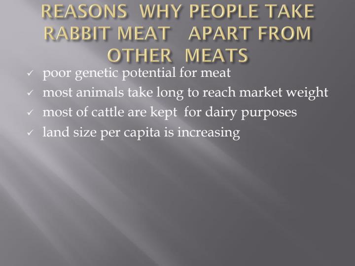 Page 2 – Rabbit Production PowerPoint Notes – Kenyaplex