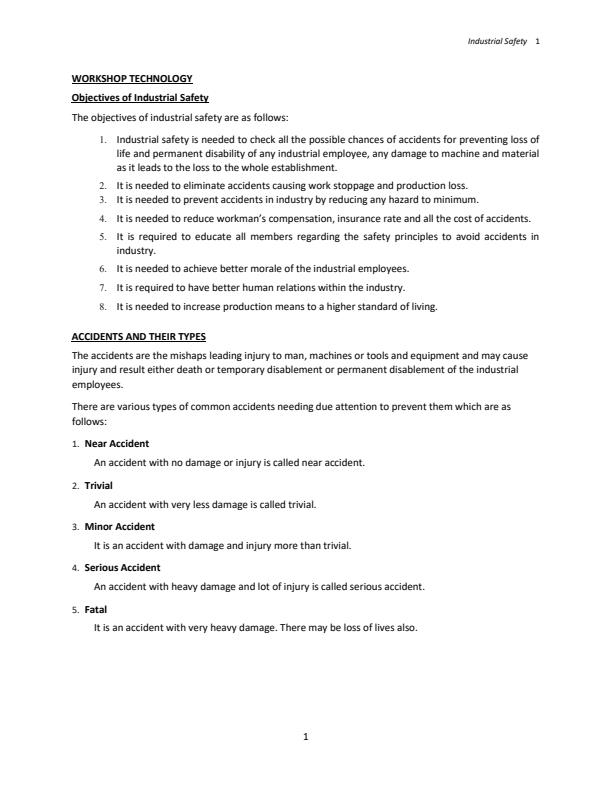 Page 1 – Industrial Safety Notes – Kenyaplex