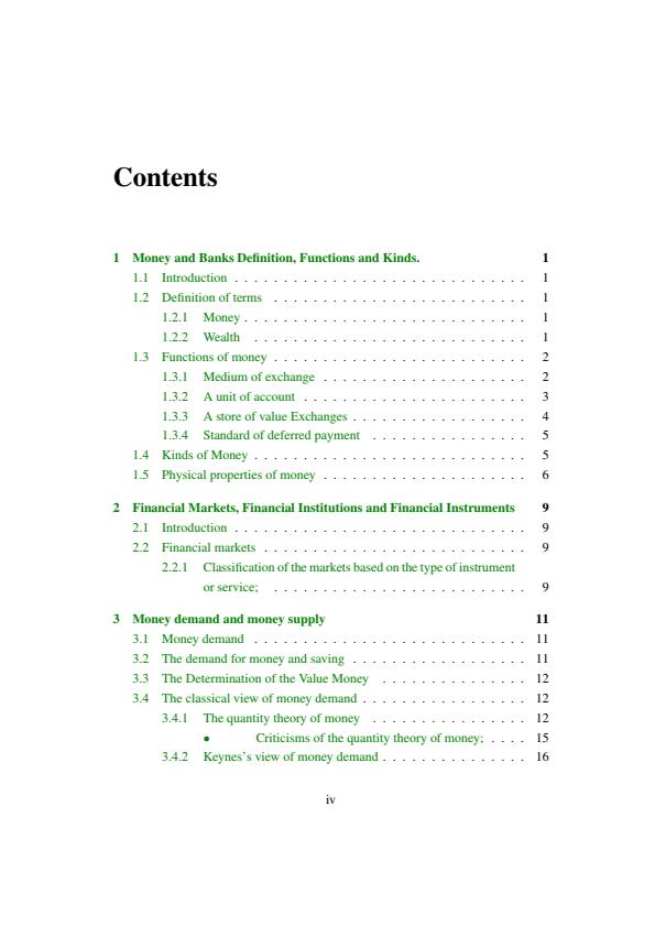 Page 1 – HBB 2303: Monetary Theory and Practice Notes – Kenyaplex