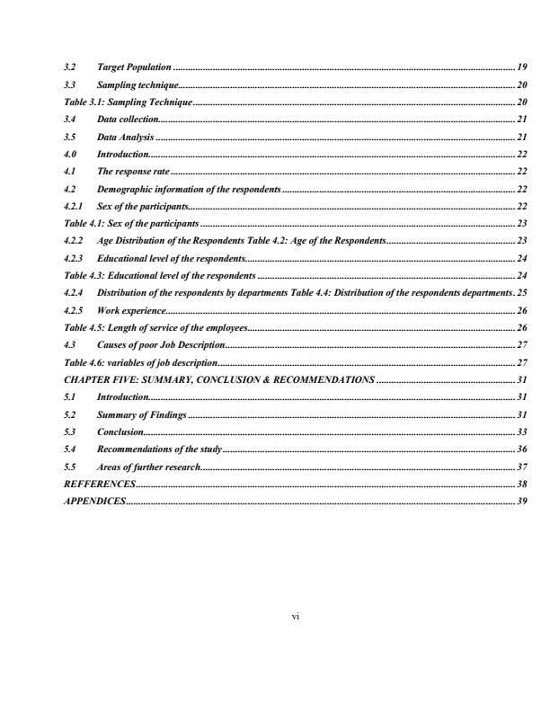 Page 3 – Effect of poor Job Description on Performance at K-Pillar Sacco – Kenyaplex