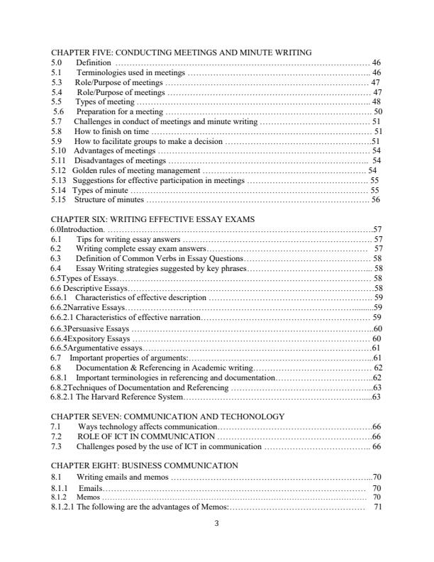 Page 2 – COMM 111: Communication Skills Notes – Kenyaplex