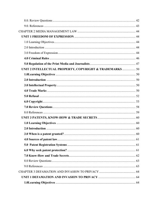 Page 3 – BJL 2107: Law and the Media Notes – Kenyaplex